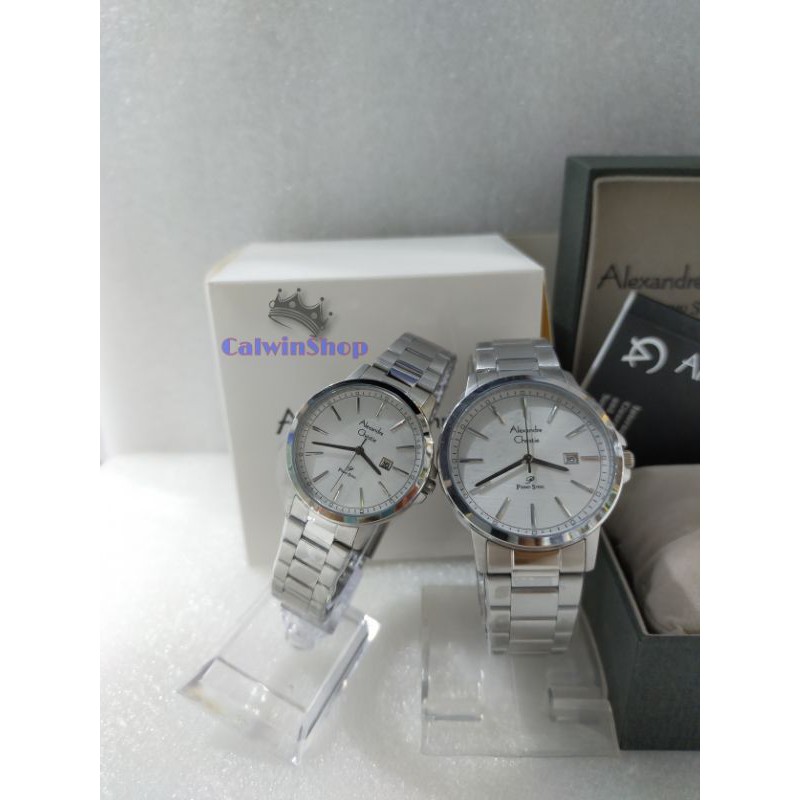 (Bisa satuan) Alexandre Christie 1014MD / LD Jam tangan Couple / AC 1014 MD / LD