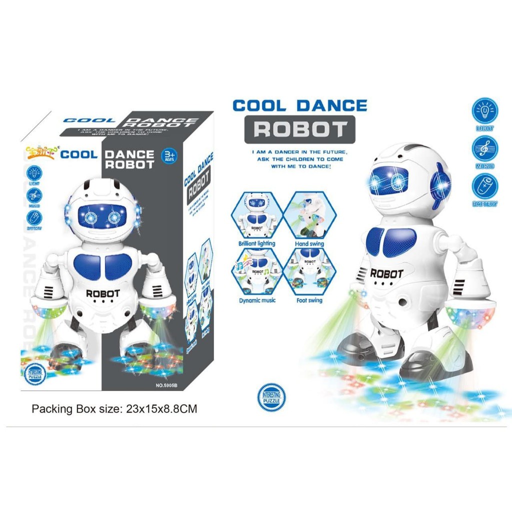 COOL DANCING ROBOT MUSIC LIGHTING