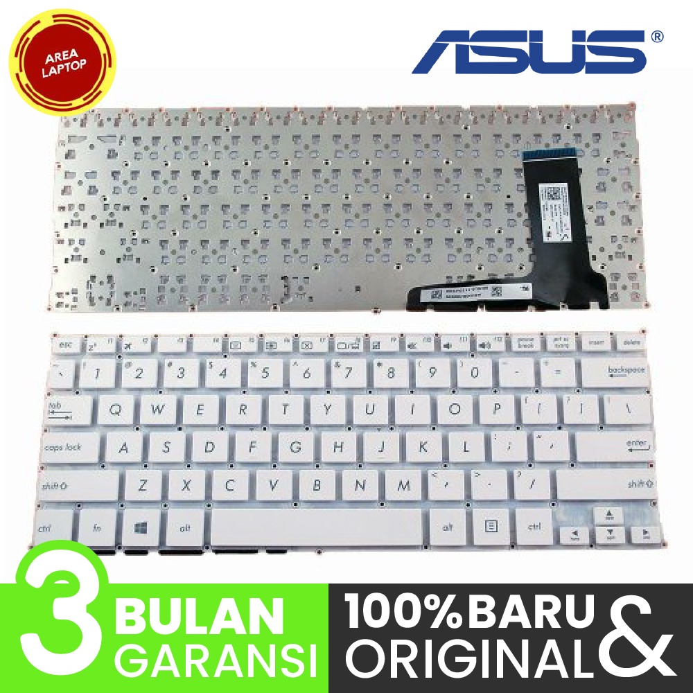 Keyboard Asus X201 X201E X202 S200 S200E Q200 Putih White