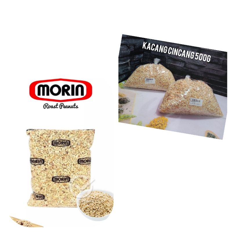 

Kacang Cincang Morin Repack 500g