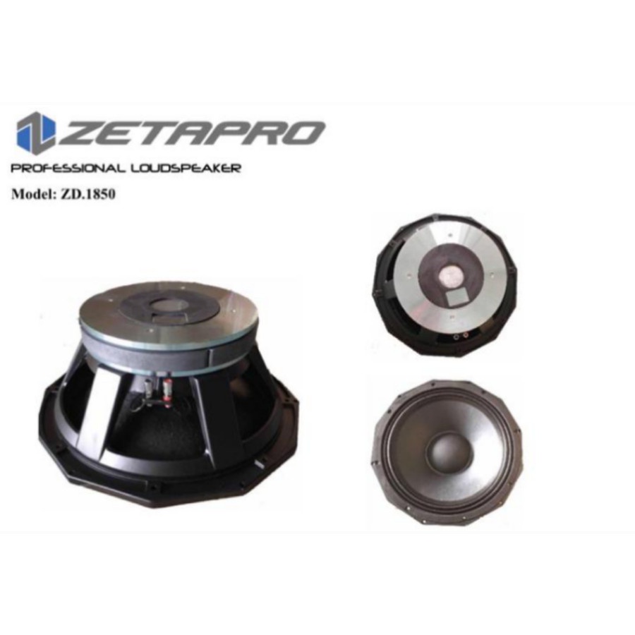 SPEAKER ZETAPRO ZD1850 speker 18 inch zetapro zd-1850