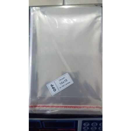 Plastik OPP 14x18 tebal 03