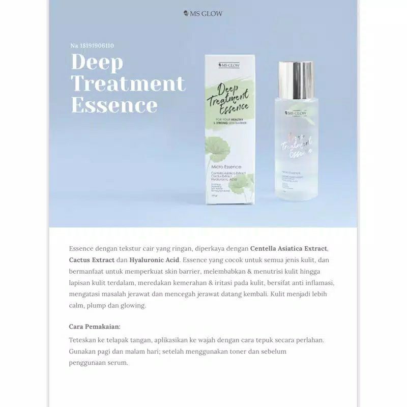 MS GLOW DEEP TREATMENT ESSENCE