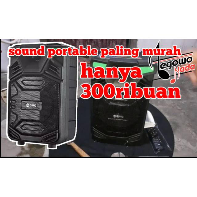 SPEAKER BLUETOOTH GMC897M + MIC KABEL