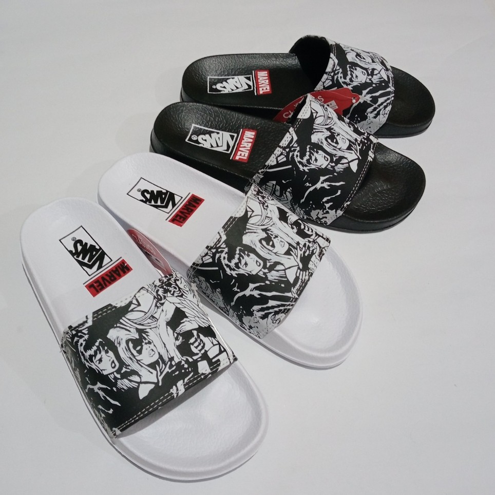 SENDAL PRIA SLIDE SLIP ON VANS MARVEL SANDAL CASUAL ANTI SENDAL PRIA SLIDE SLIP ON VANS MARVEL SANDAL CASUAL ANTI
