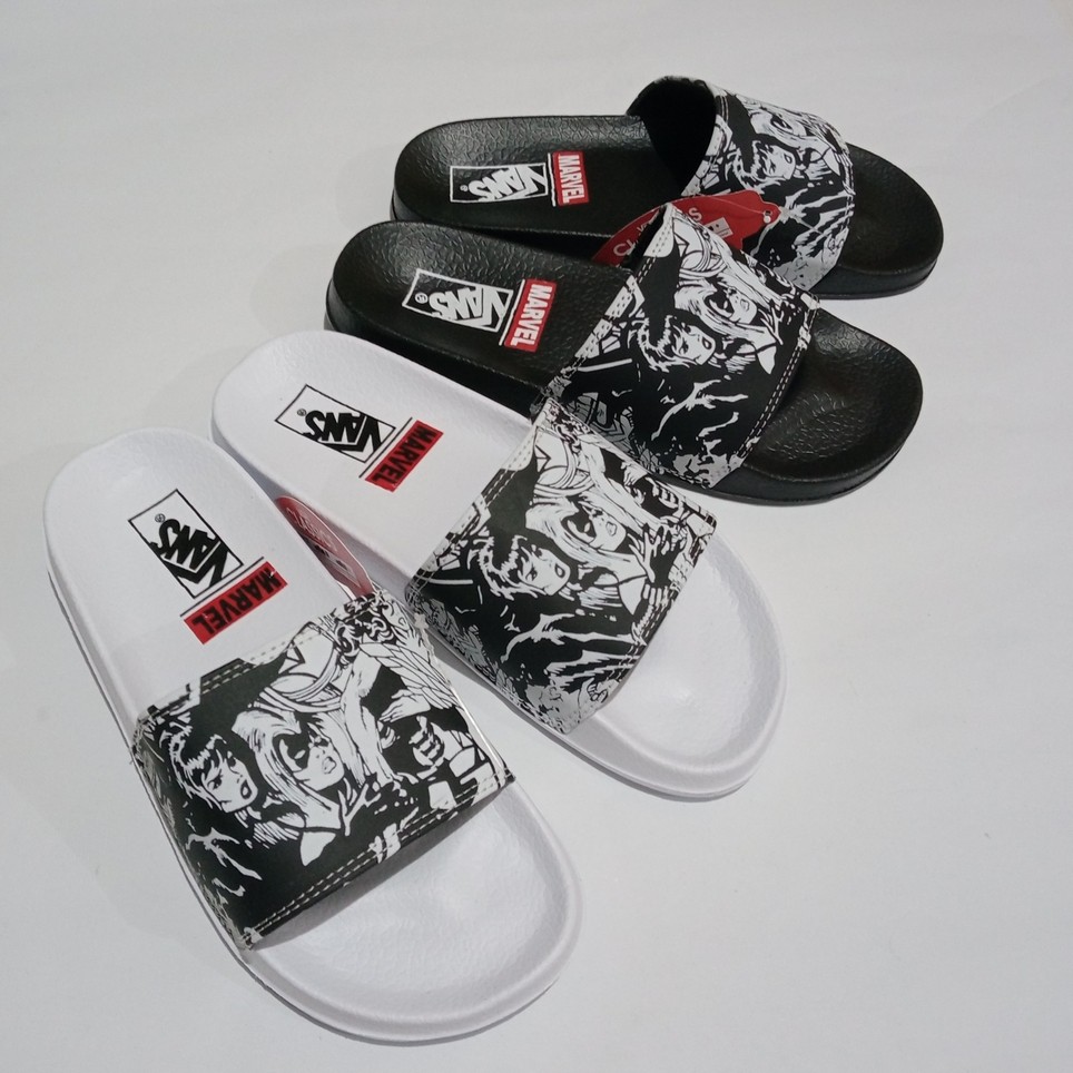 SENDAL PRIA SLIDE SLIP ON VANS  MARVEL  SANDAL  CASUAL ANTI 