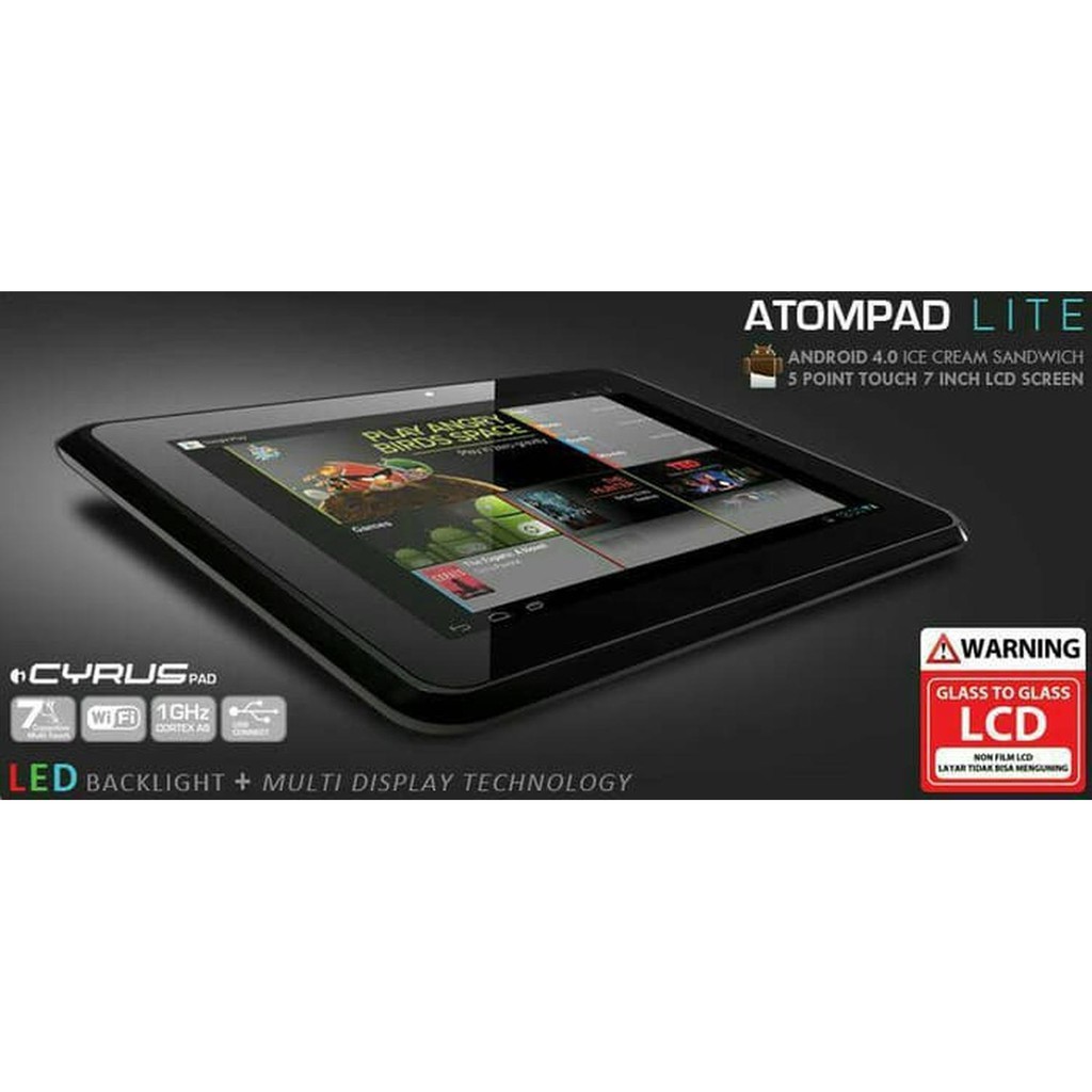 TABLET BARU Tablet Cyrus Atompad Lite Terbaik dan Murah Limited