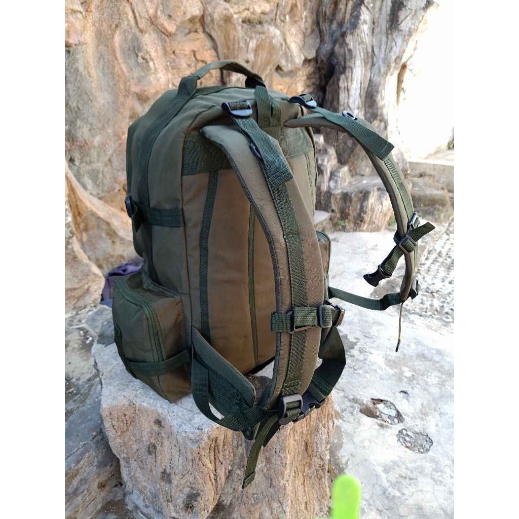 Termurah Ransel army lebanon hijau tni cordura