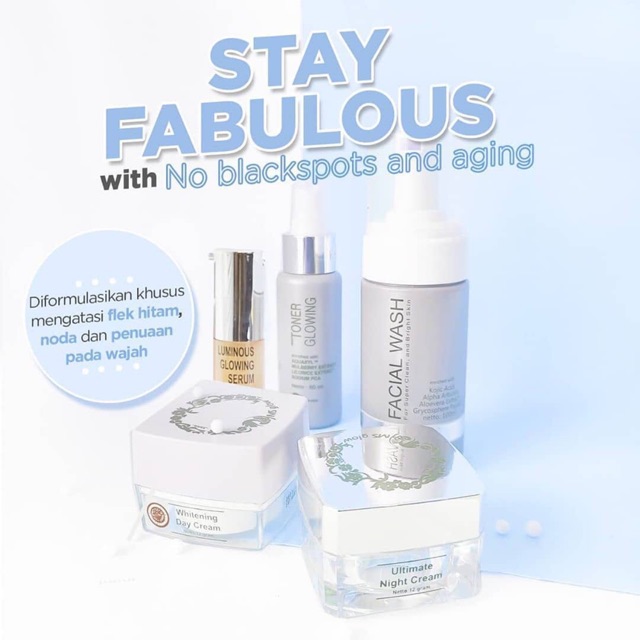 paket ultimate Ms glow+serum luminous