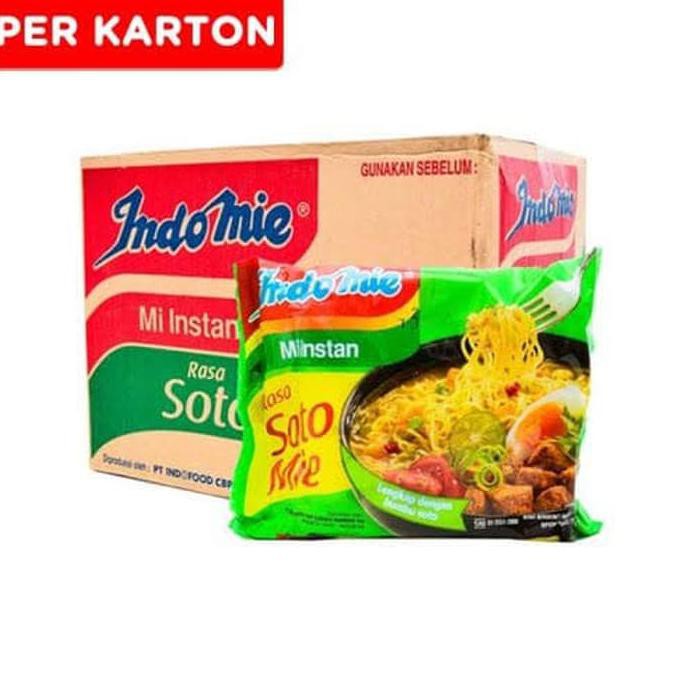 

Terlaris# Indomie Soto Mie - Karton