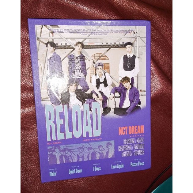 NCT Dream Reload Album Only (Rollin ver.)