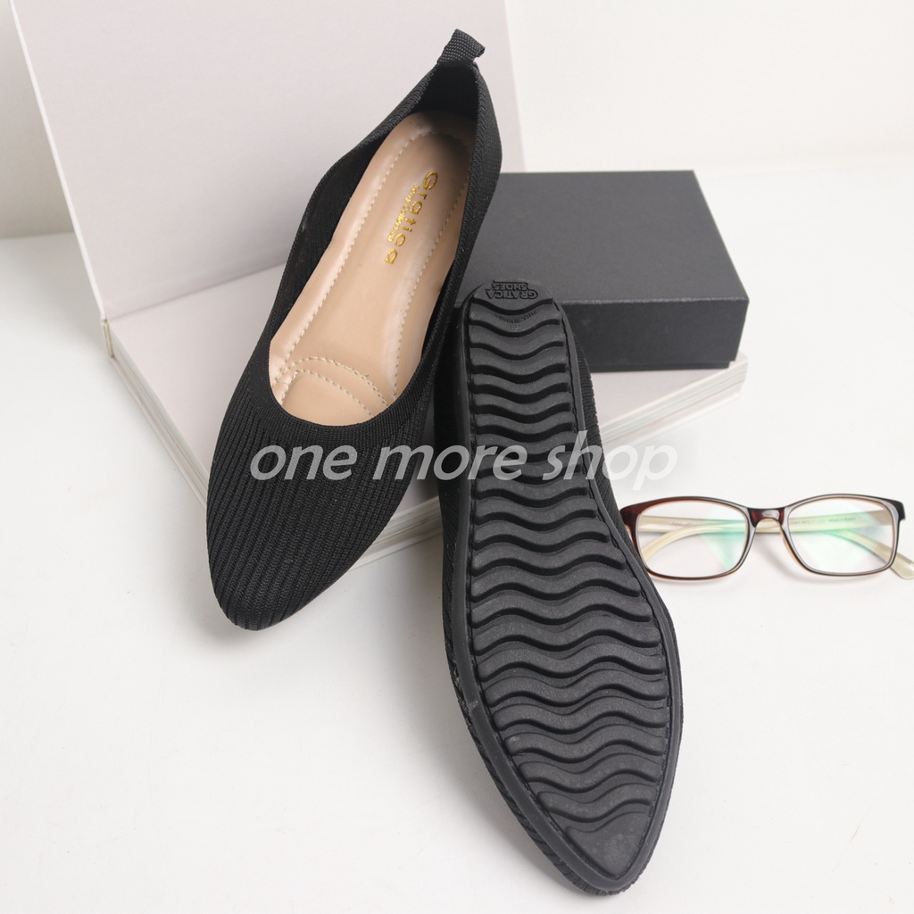 SEPATU FLAT SHOES  RAJUT GRATICA am72