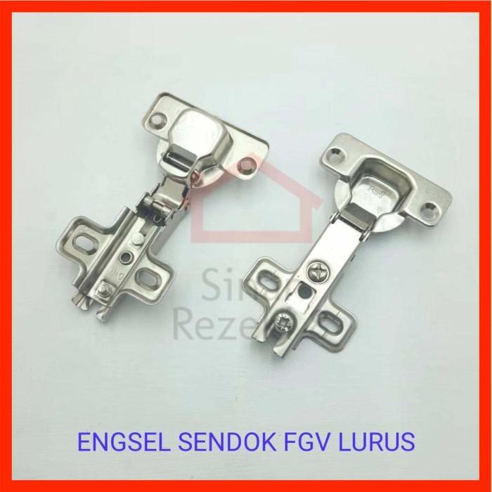 Engsel Sendok FGV / Lemari Lurus 1/2 Bengkok Full Kualitas Terjamin