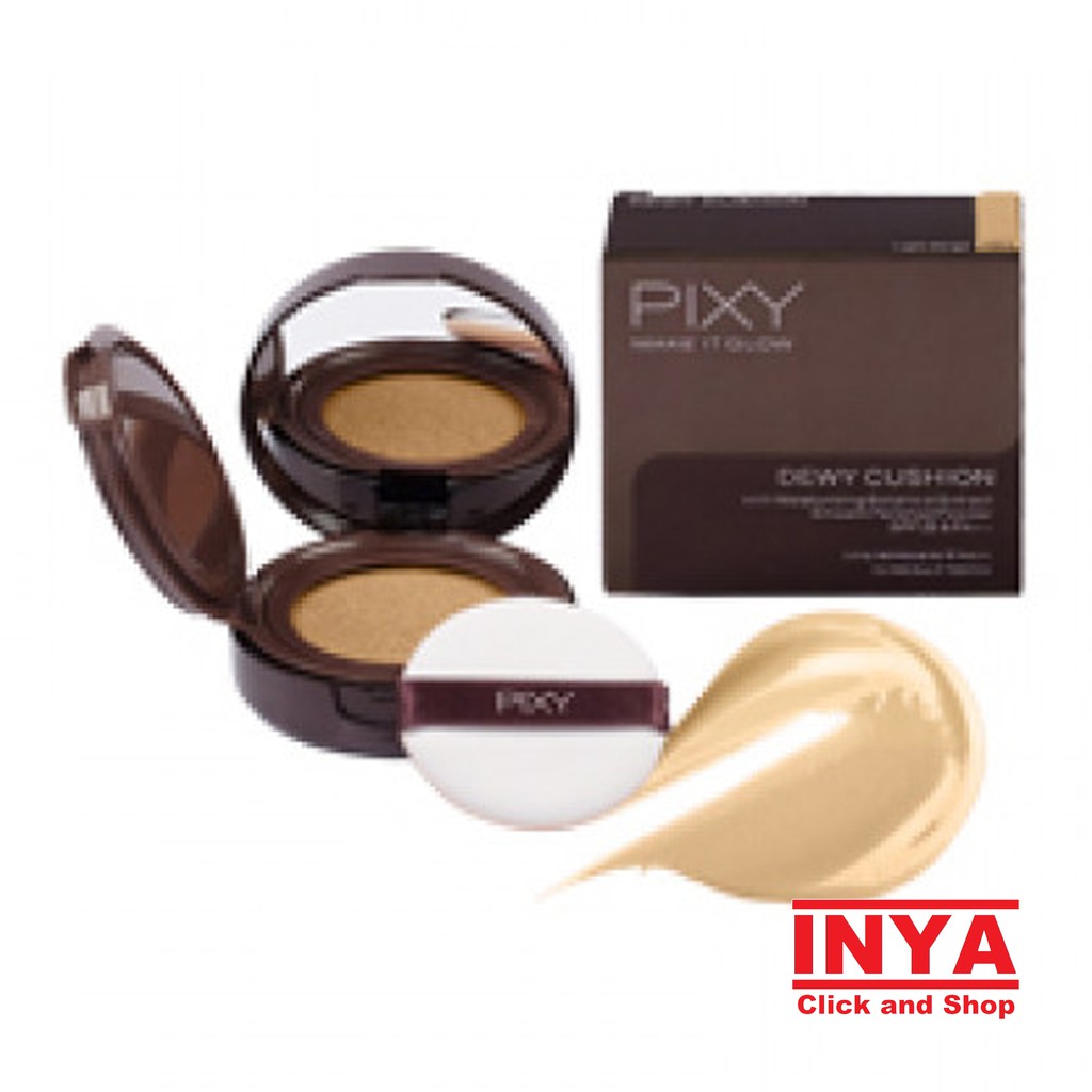 PIXY DEWY CUSHION SET 101 LIGHT BEIGE 15gr