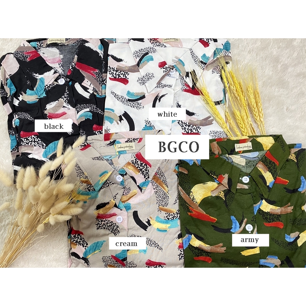 [COD] Canva One Set by BGCO.ID || Setelan Rayon Premium Wanita Oversize