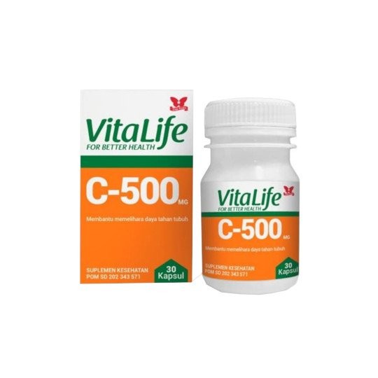 VITALIFE C 500 MG / VITAMIN C ISI 30 KAPSUL