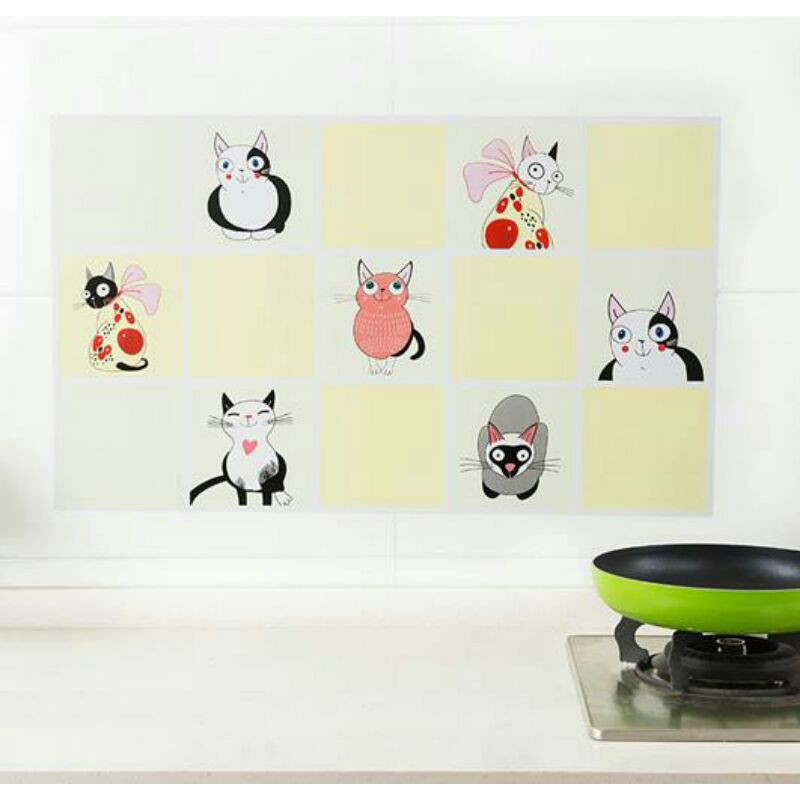 ⭐️ Jendela Kosmetik ⭐️ Stiker Dapur / Sticker Dapur / Wallpaper Dapur / Hiasan Dapur / Sticker Dinding / Stiker Dinding