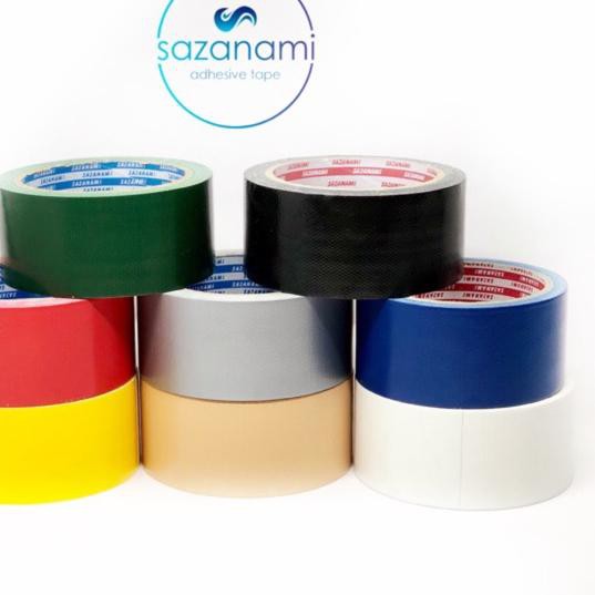

PALING HOT!! KODE-655 LAKBAN KAIN WARNA 2" X 12M CLOTH TAPE SAZANAMI