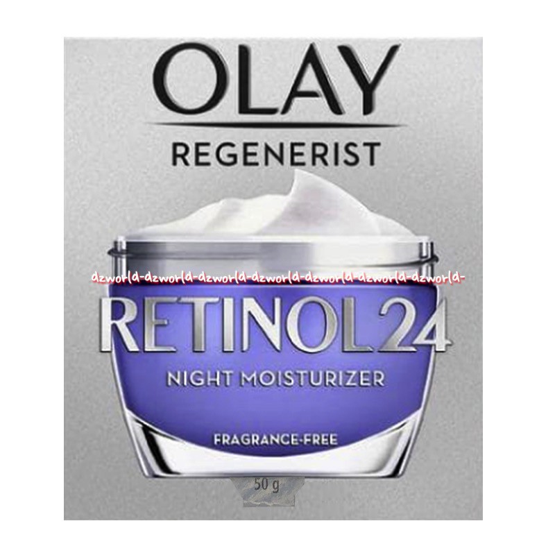 Olay Regenerist Retinol 24 Night Moisturizer Frangrance Free 50gr Krim Wajah Malam Hari