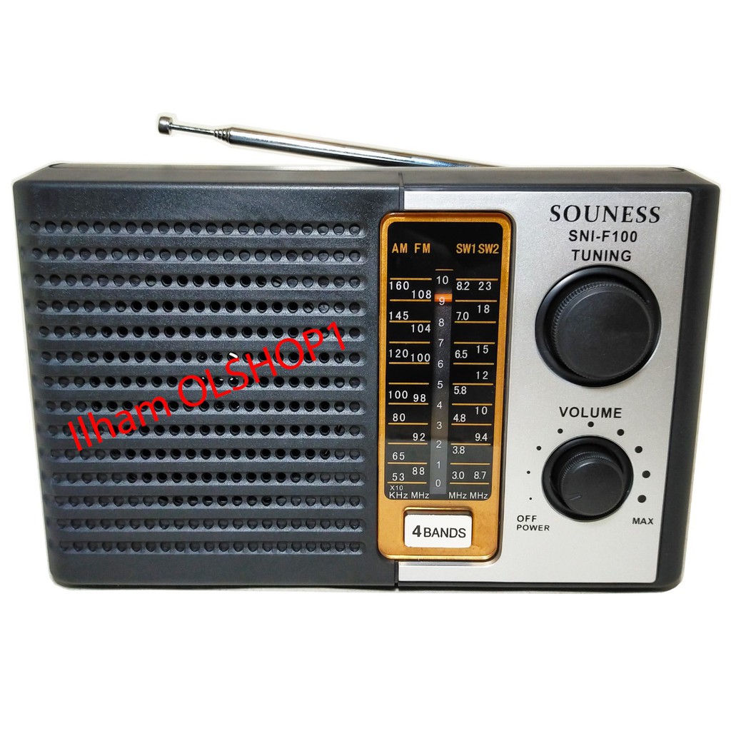 Radio SOUNESS F-100 Portable AM FM