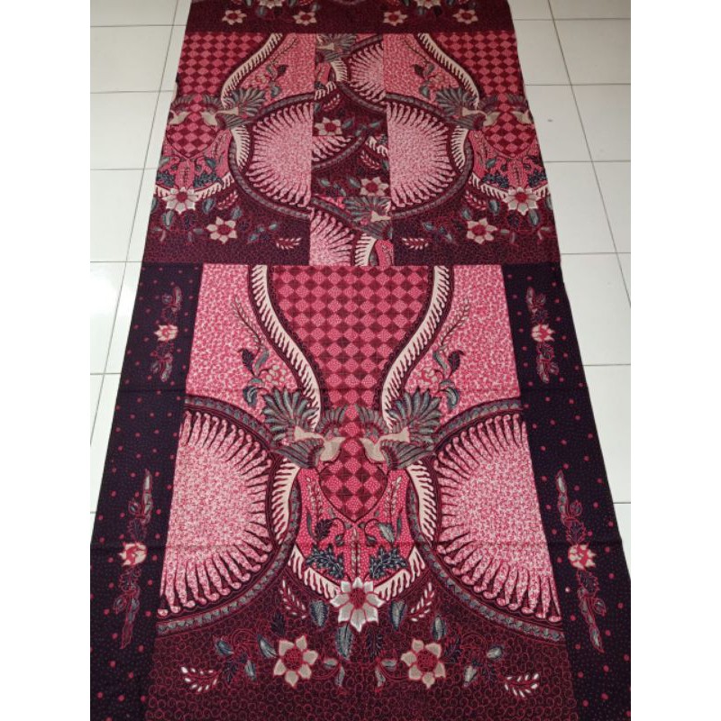 Kain Batik Berpola Kemeja Batik Tulis
