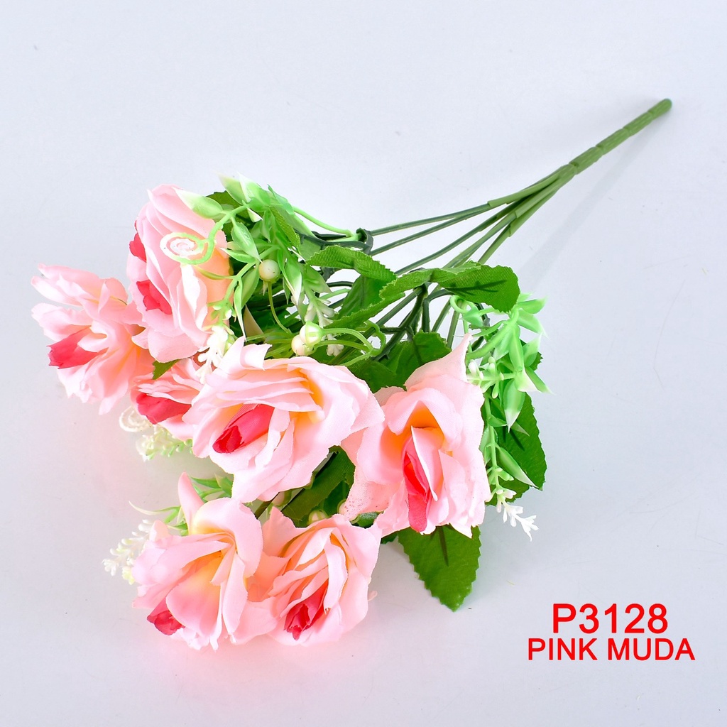 TF11 COD P3128 ( 1KILO BISA MUAT 28PCS ) BUNGA DEKORASI BUNGA HIAS BUNGA ARTIFISIAL BUNGA PALSU-6