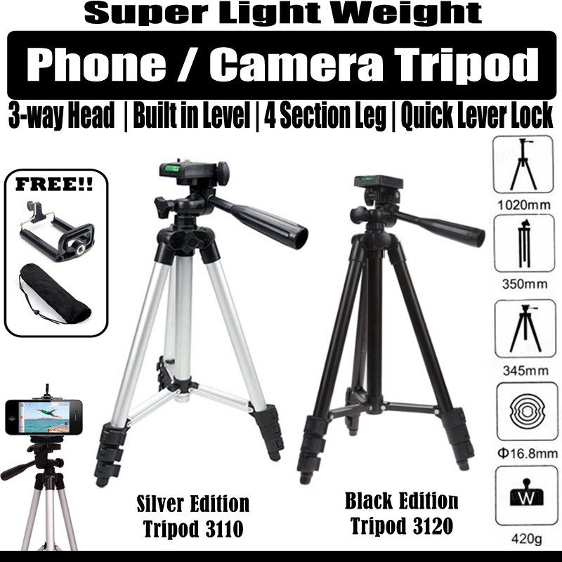 TRIPOD WEIFENG 3110 / 3120 FREE UNIVERSAL HOLDER U