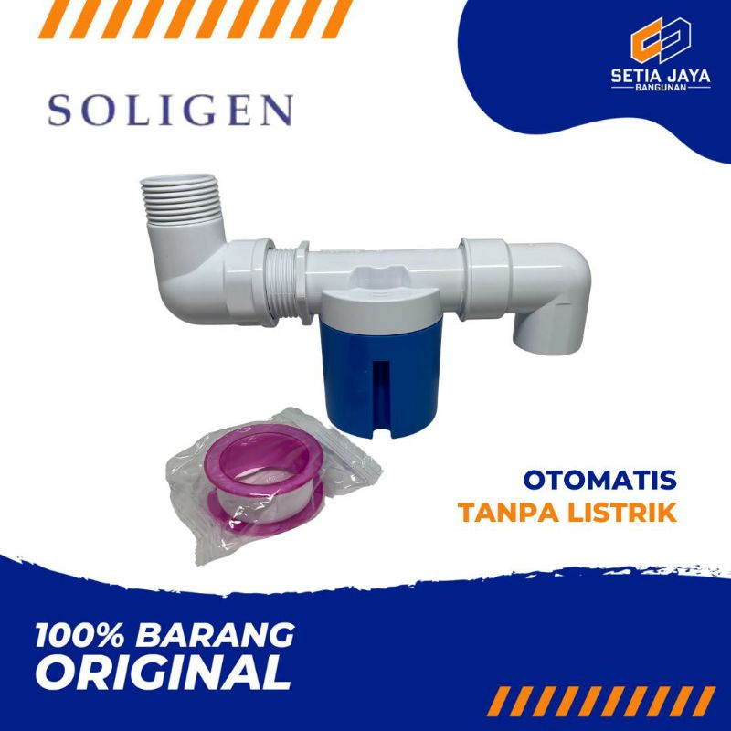 Pelampung Kran / Keran Air PVC / Plastik Otomatis Soligen