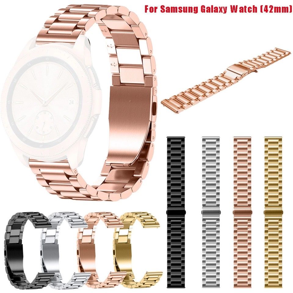 Strap Samsung Galaxy Watch 42mm Stainless Steel - Strap Galaxy Watch