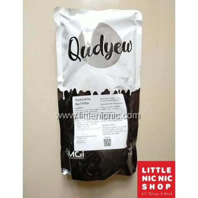 

Qudyew Green Tea bubuk minuman serbuk teh hijau