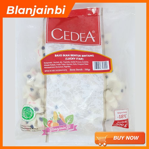 

Cedea Lucky Star 500gr Bandung