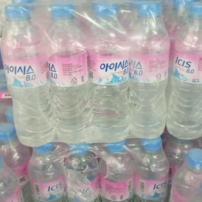 

}}}}}}] LOTTE ICIS AIR MINERAL KOREA 500 ML 20 botl 1 karton