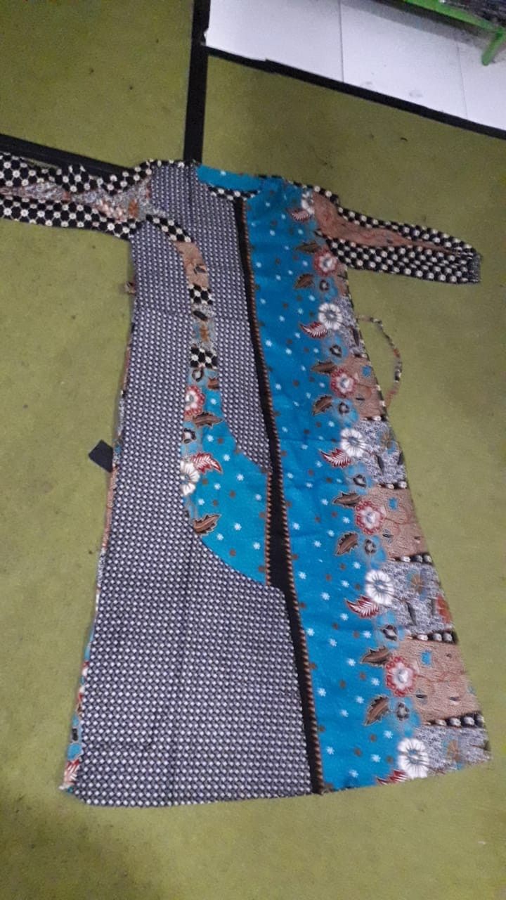 Batik Couple Terbaru | Gamis Batik Modern | Batik Kondangan Lengan Pendek & Panjang