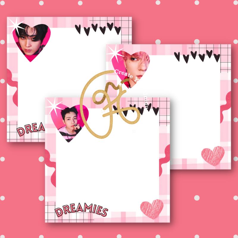 Memo Pad/Note Pad/NCT DREAM/ NCT DREAM Glitch Mode/NCT DREAM Fankit