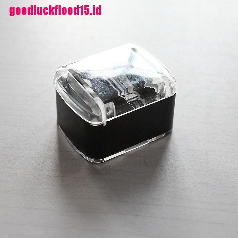 {LUCKID}Precision Cosmetic Pencil Sharpener for Eyebrow Lip Liner Eyeliner 2 Holes