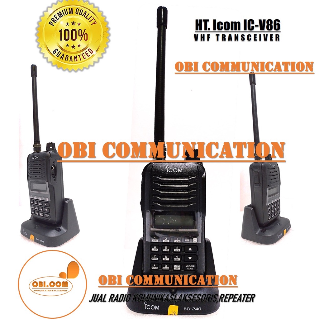 HT ICOM IC-V86 POWER 7WATT ORIGINAL JAPAN