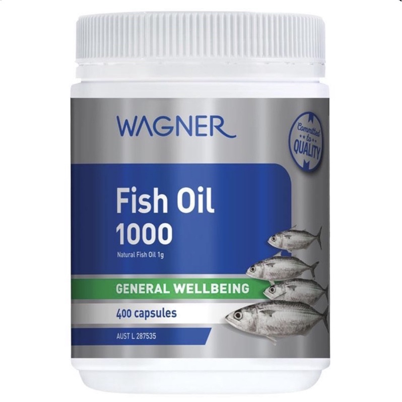 Wagner Fish Oil 1000 mg 400 Caps
