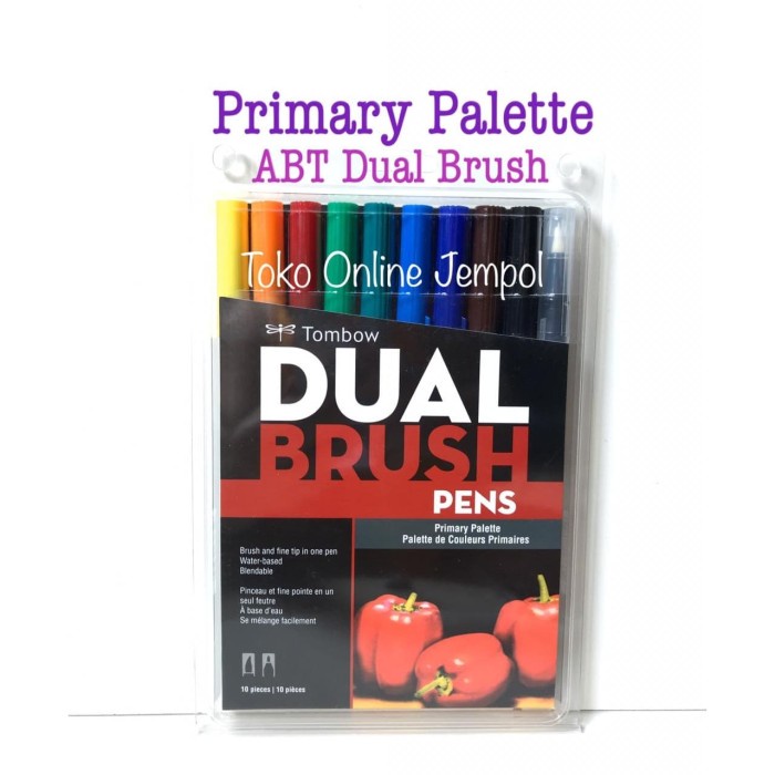 

Bagus Primary Palette Abt Dual Brush Tombow 56167 Spidol Marker Atk0873Tw Diskon