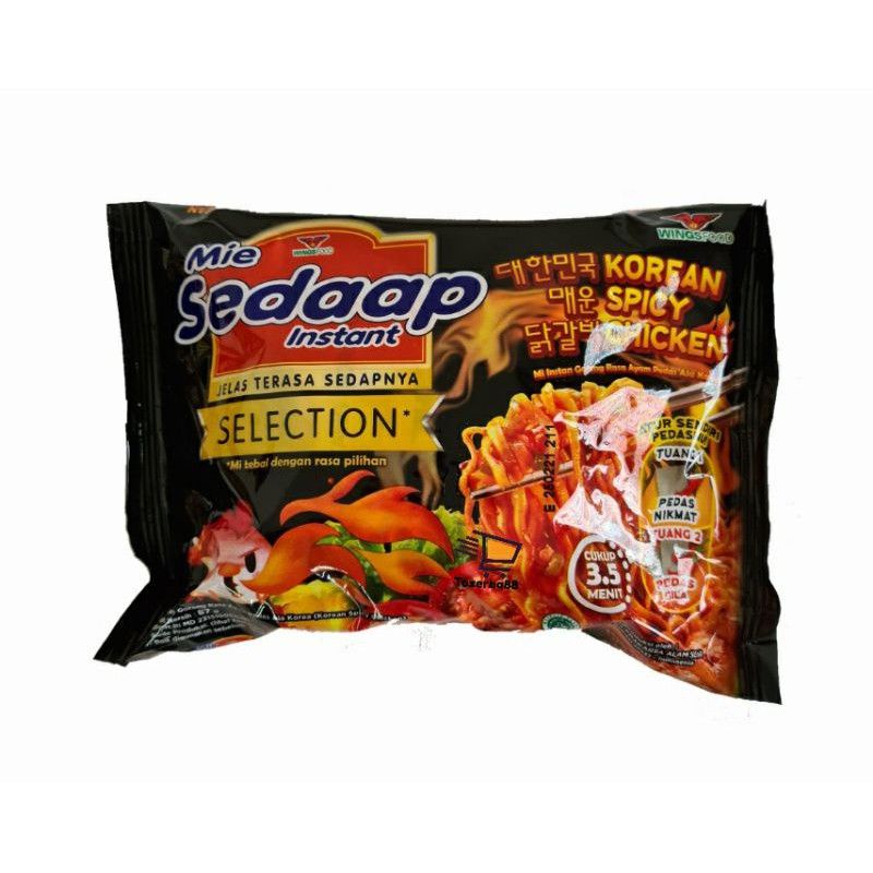 

Mie Sedaap Selection Korean Spicy Chicken