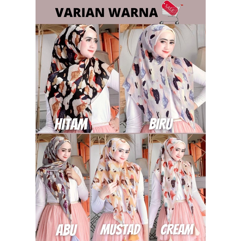 HIJAB PLISKET MOTIF