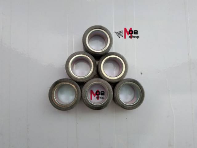 Roller Xeon / Mio M 3 Asli Original Yamaha Weight Set 6pcs 44D-WE763-00 Batu Timbangan Ori Orisinil