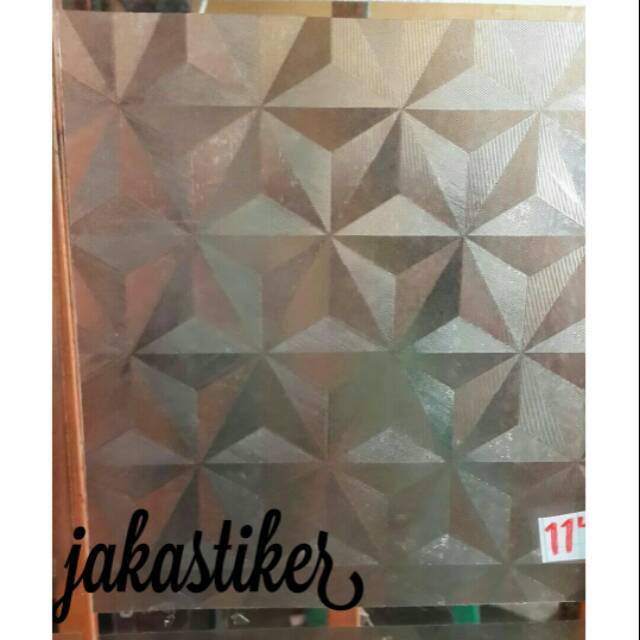 Sticker/stiker kaca/kaca film motif bintang 6