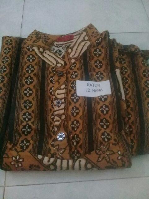 Gamis Longdress Muslim Batik Merk Hap Model Hana Murah