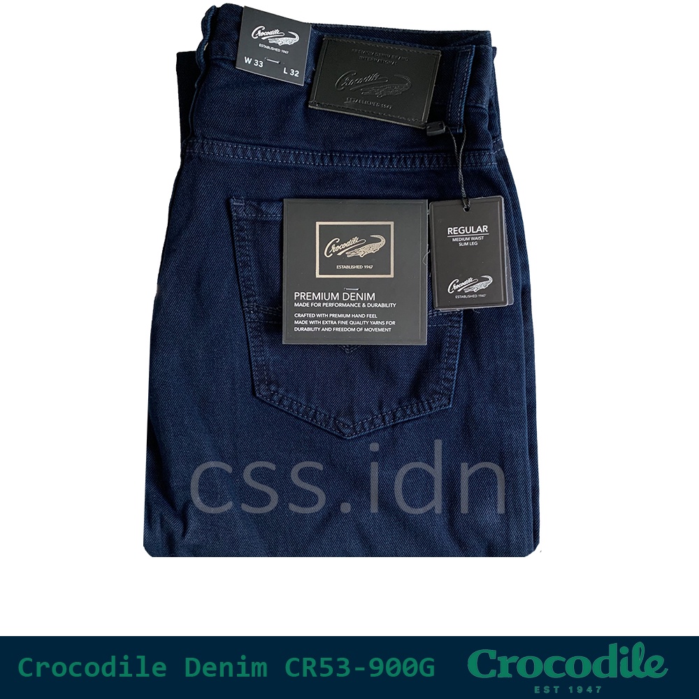 Celana Panjang Jeans/ Denim Pria Crocodile CR53-900G