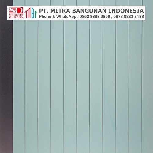 Shunda Plafon PVC - Sky Blue With Silver Lines - PL 08.006 PL 10.006