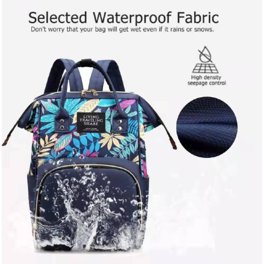 Tas Ransel baby Backpack Waterproof Multifungsi Backpack Bayi Diaper