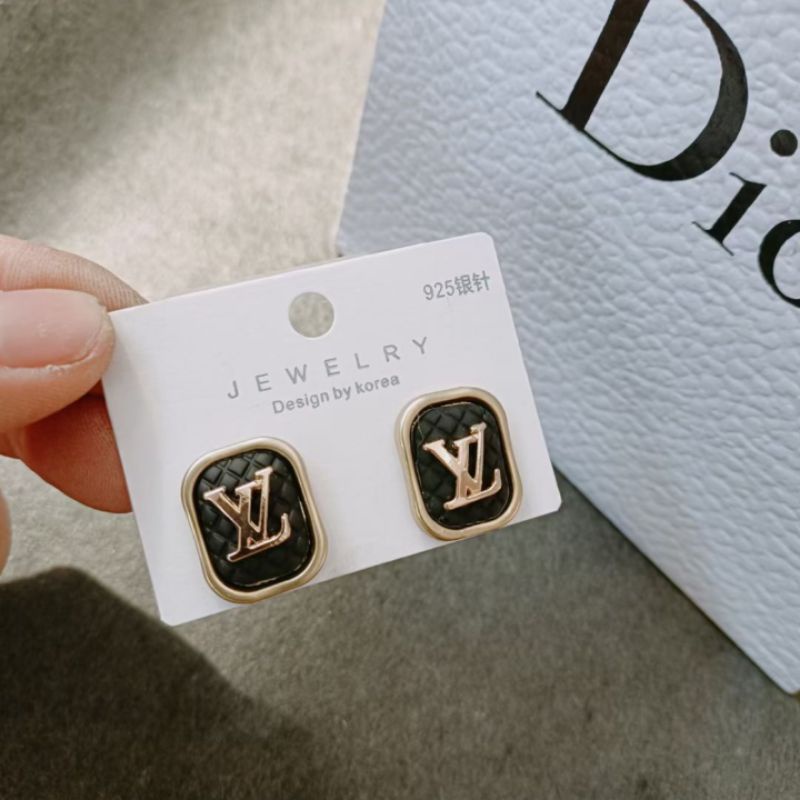 Anting Premium Lapis Silver925 perak motif elv Anti Karat anti alergi anting premium Import 017