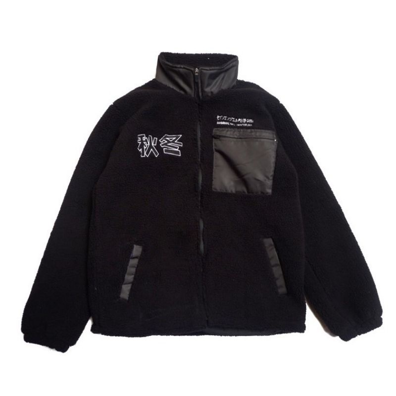 jaket sherpa sainangel