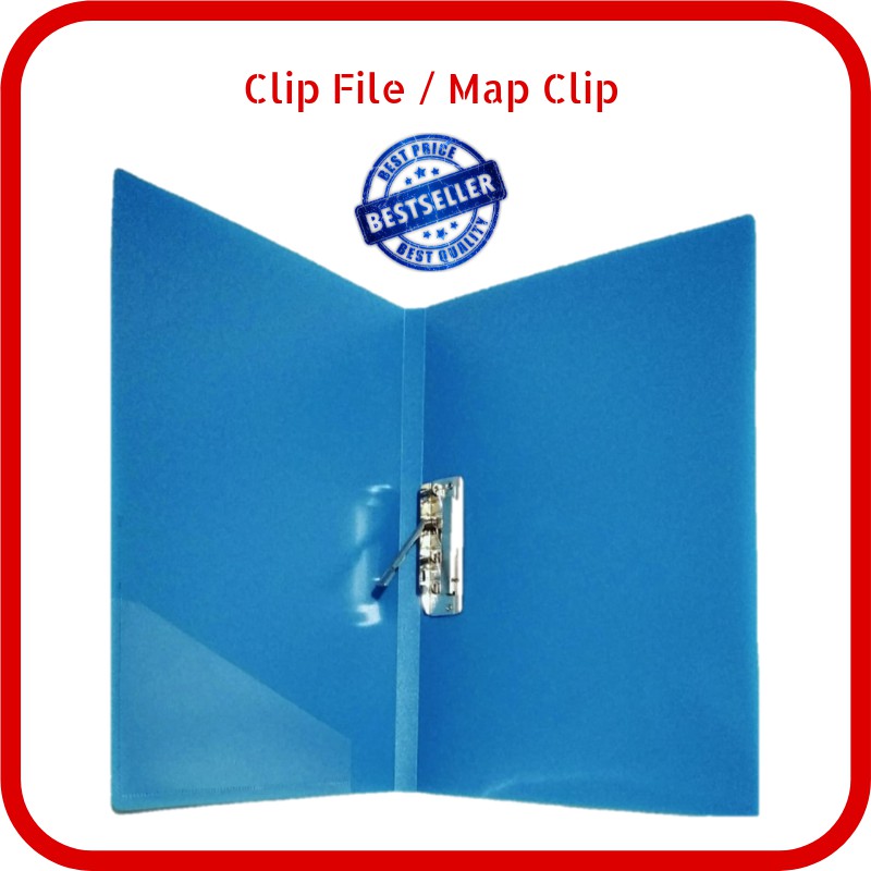 

Clip File Folio Biru