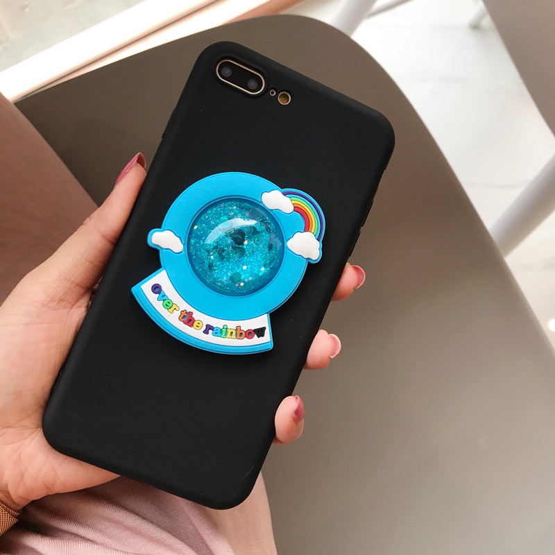 Popsocket Glitter Motif Kartun Popsockets Holder Hp Glitter Cartoon Popsockets/ Popsocket PSC Motif